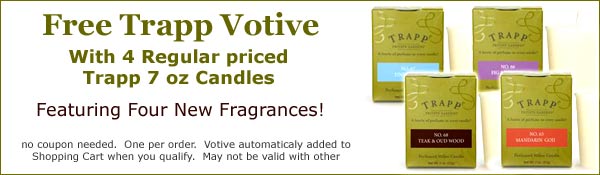 Free Trapp Votive Candle