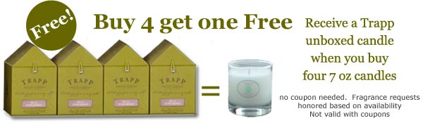 Free Trapp unboxed Candle
