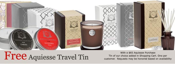 Aquiesse Candles diffusers